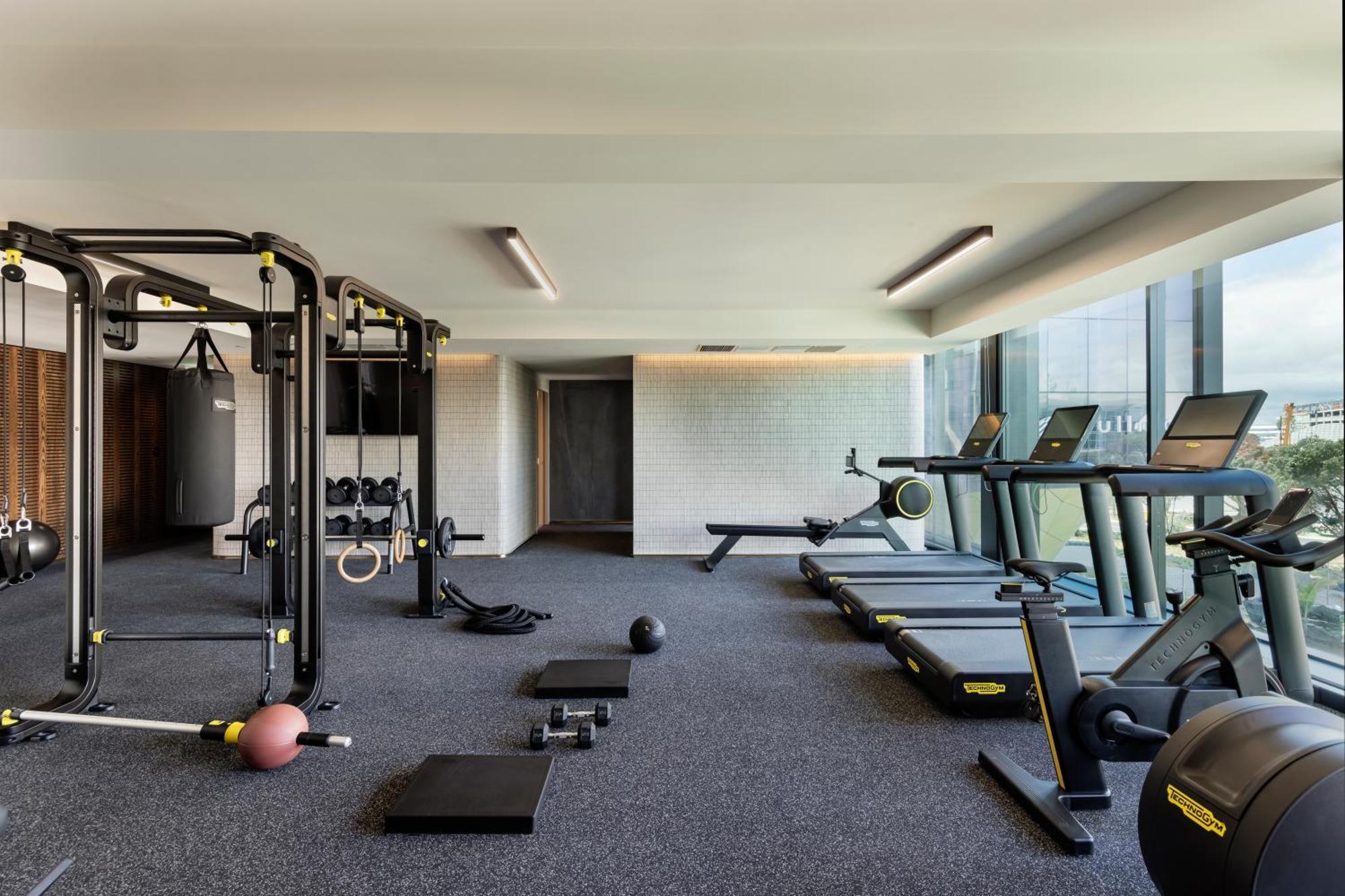 Hotel Pullman Auckland Airport Esterno foto The gym at the hotel