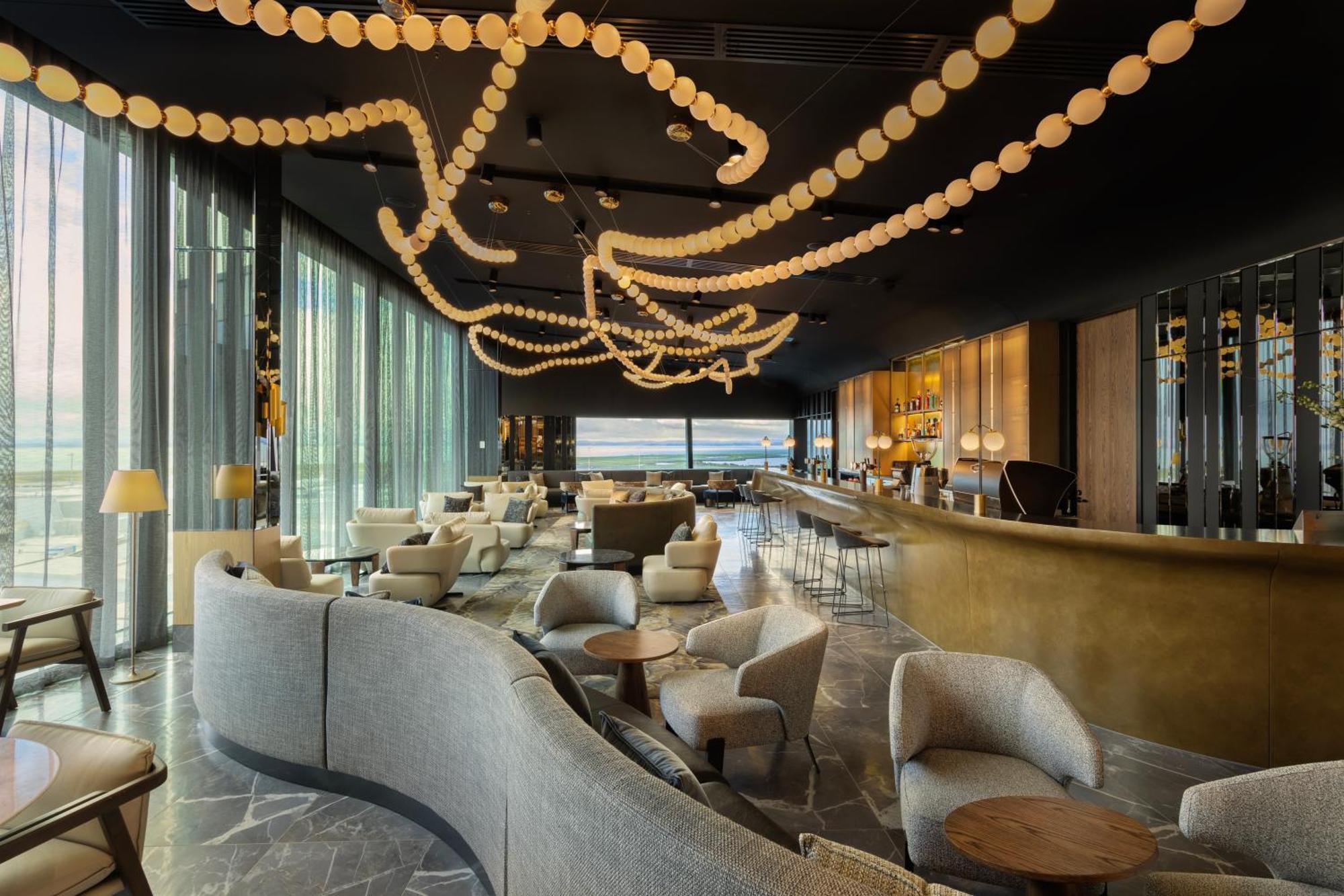 Hotel Pullman Auckland Airport Esterno foto The lounge at the airport